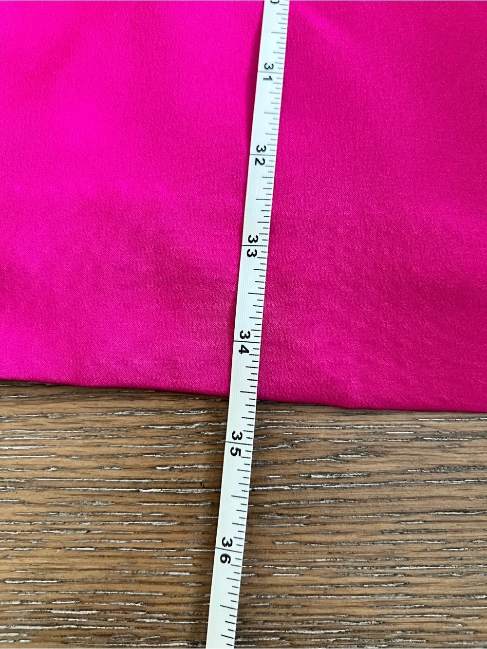 J. Crew Hot Pink Ruffled Neck Shift Dress